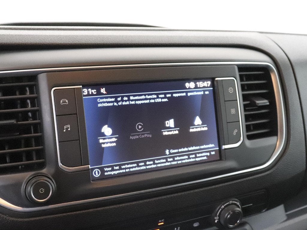 Peugeot Expert 145PK L3 Automaat Apple Carplay/Android Auto, Stof, 4 cilinders, 2500 kg, Zwart