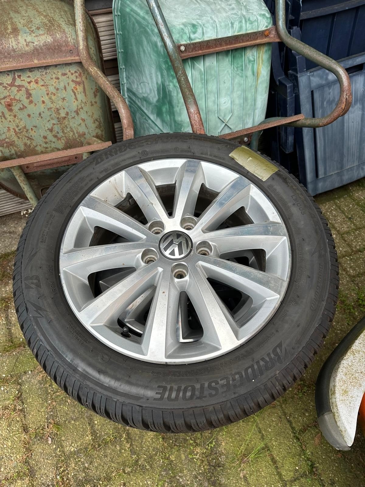 Diverse sets velgen + band Mercedes / VW, Ophalen, Gebruikt, Banden en Velgen, 17 inch