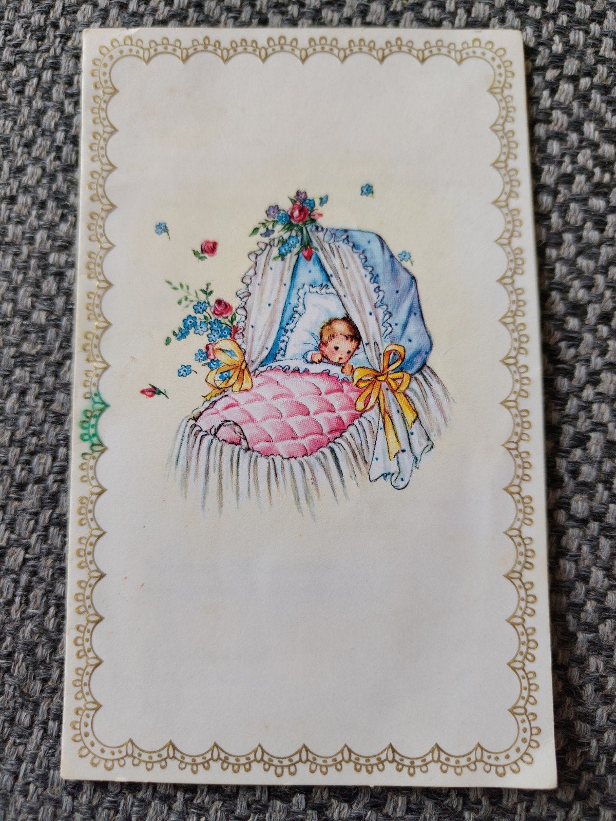 Colinda, Ophalen of Verzenden, Voor 1970, Geboortekaartje