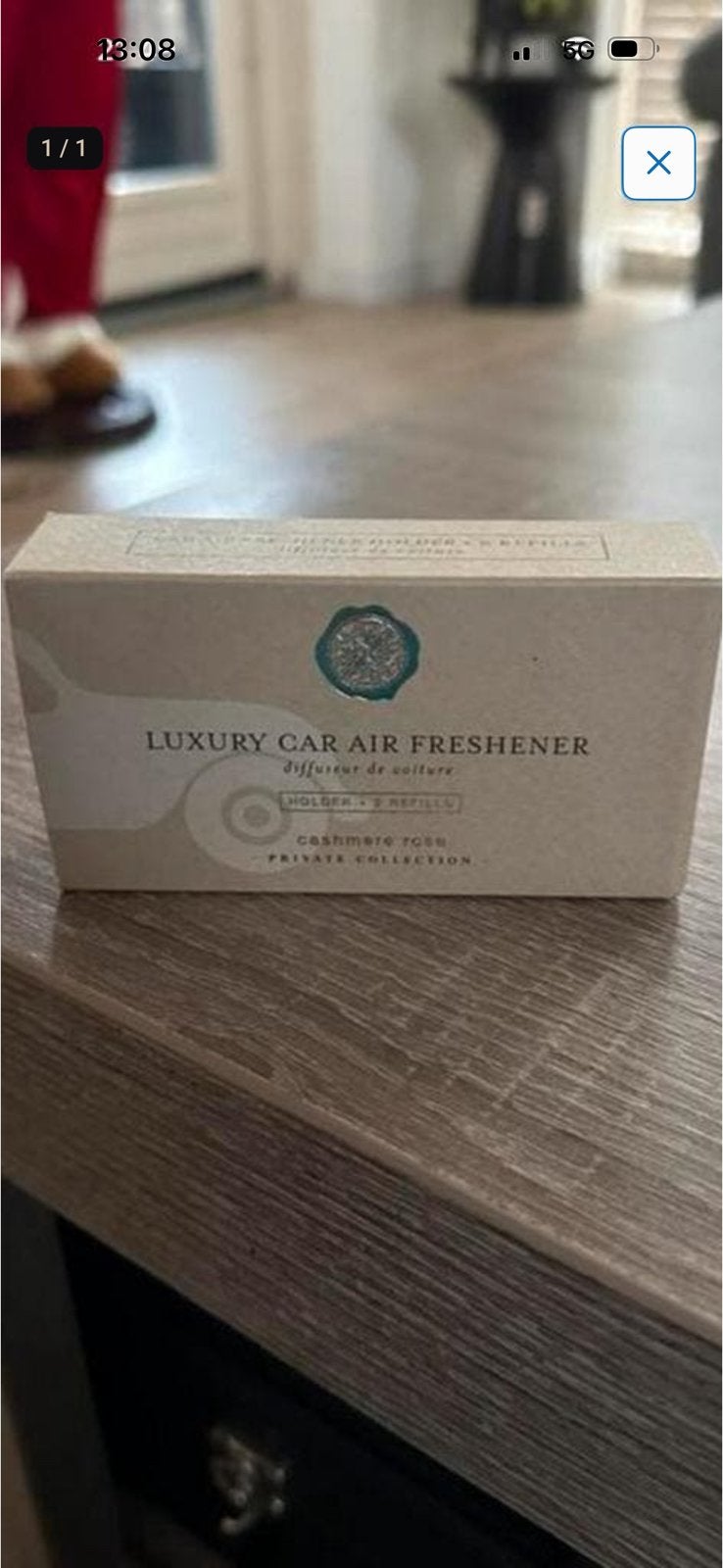 Rituals Cashmere Rose Autoparfum, Ophalen of Verzenden, Nieuw