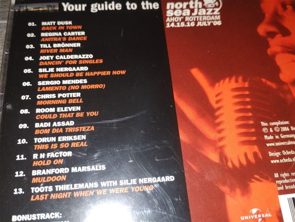 Your Guide To The North Sea Jazz Festival 2006, Ophalen of Verzenden, 1980 tot heden, Zo goed als nieuw, Jazz