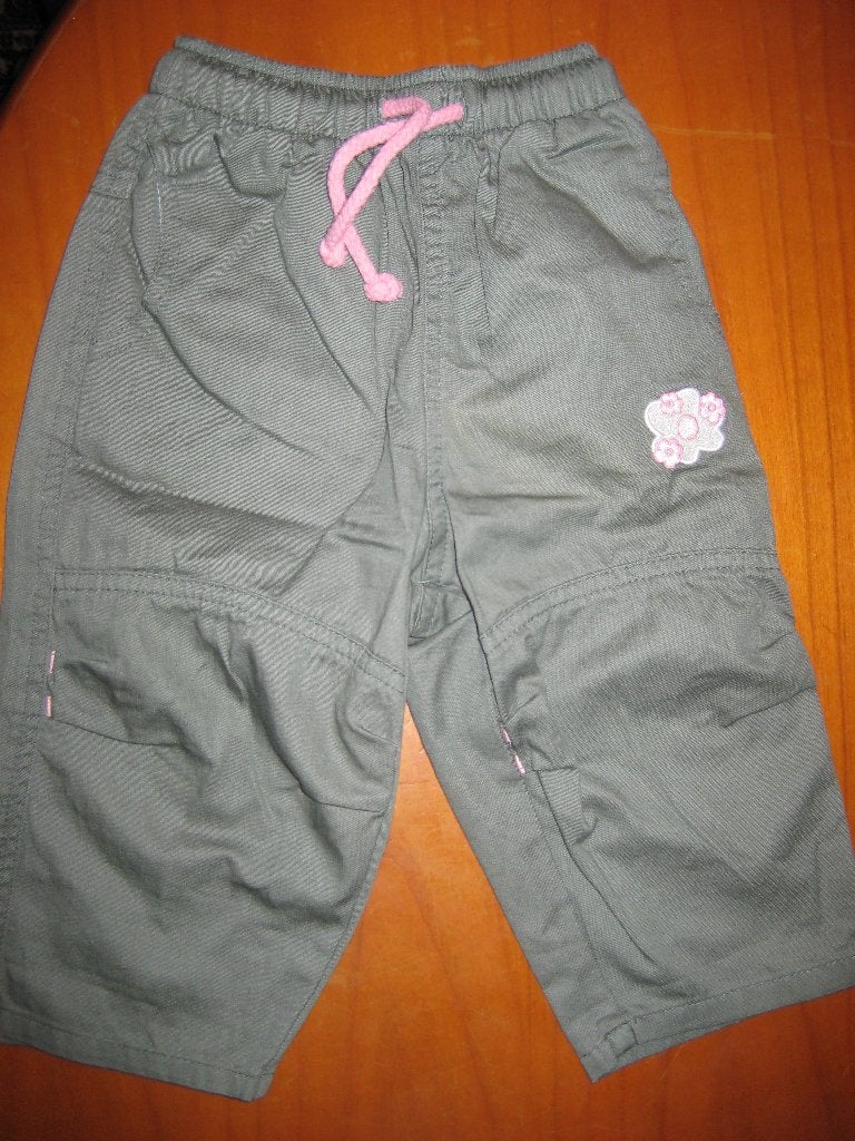 Khaki broek, 74, V+D Babys, voor meisjes, Ophalen of Verzenden, Zo goed als nieuw, Meisje, Broekje