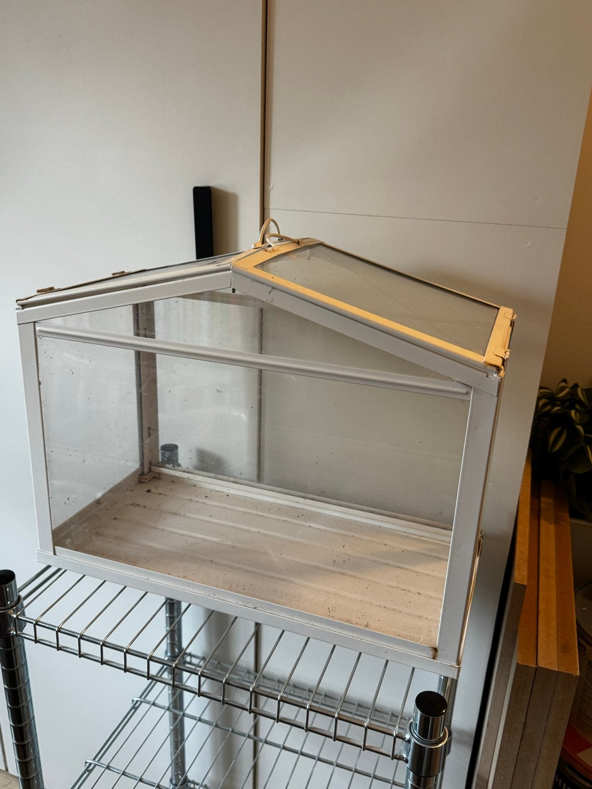 IKEA SOCKER kweekkas voor planten - ideaal voor stekjes, Gebruikt, Kweekkas, Glas, Ophalen