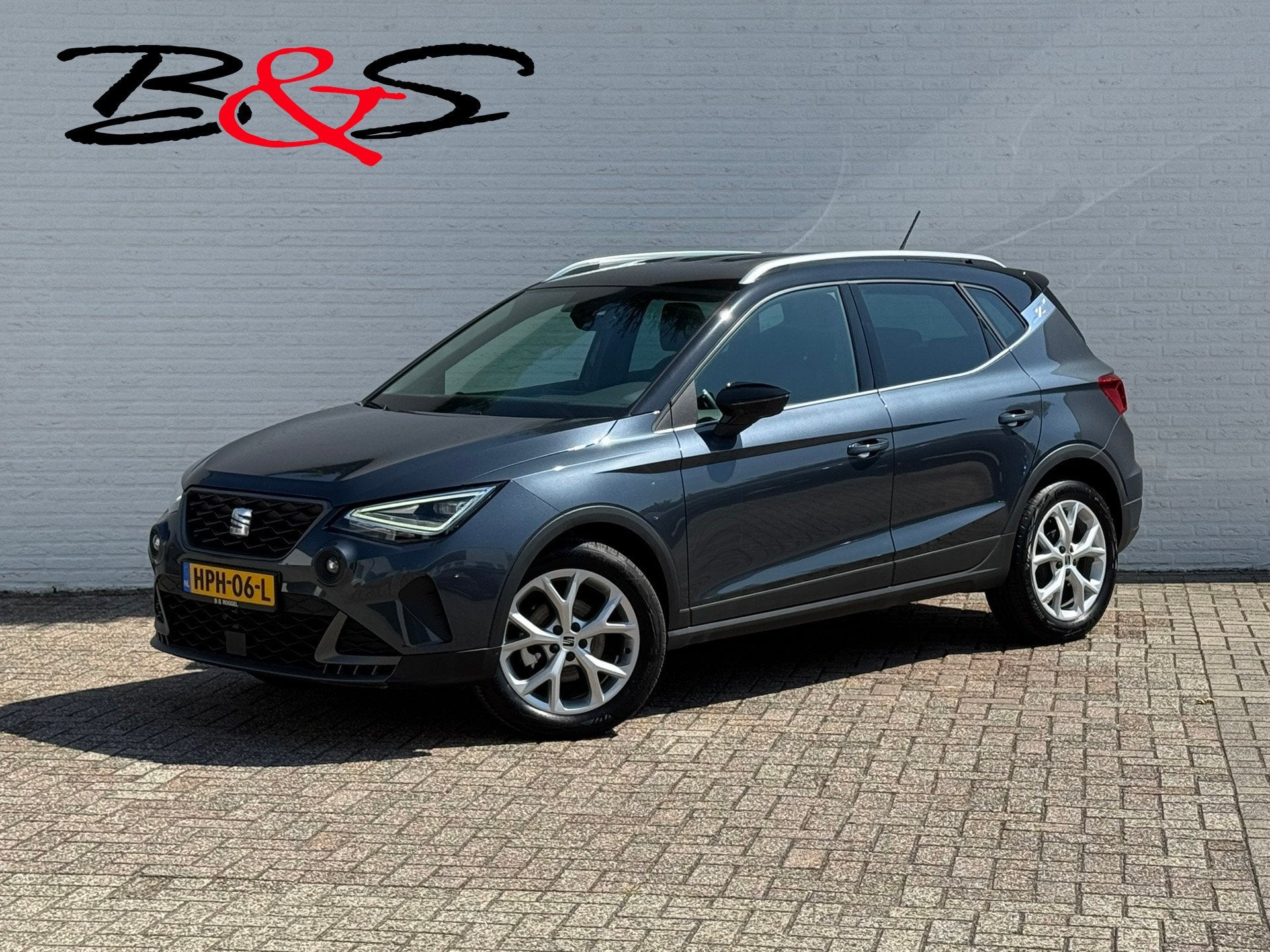 Seat ARONA 1.0 TSI FR Business Adaptive cruise Climate contr, Auto's, Stof, Gebruikt, 95 pk, Verwarmde buitenspiegels