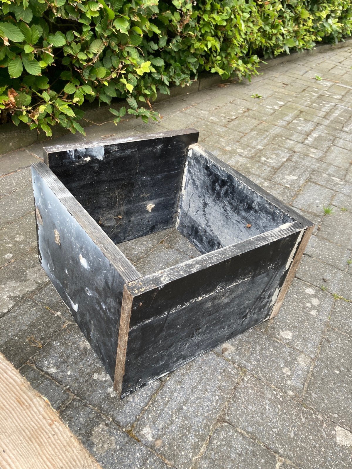 Bekisting betonplex poer fundering, Ophalen, Gebruikt, 25 tot 50 mm, Plank