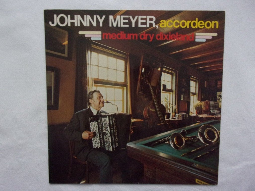 Johnny Meyer - Medium dry dixieland LP, Ophalen of Verzenden, Gebruikt, 12 inch, LP