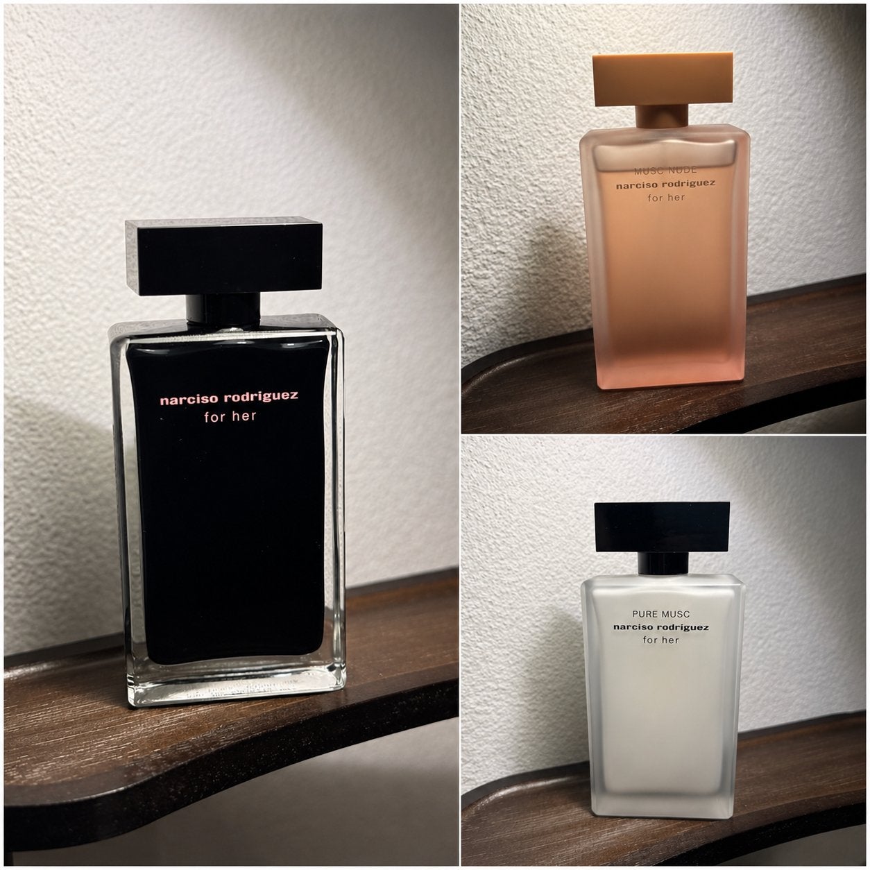 Narciso Rodriguez parfum set van 3 parfums 100 ml, Ophalen of Verzenden, Zo goed als nieuw