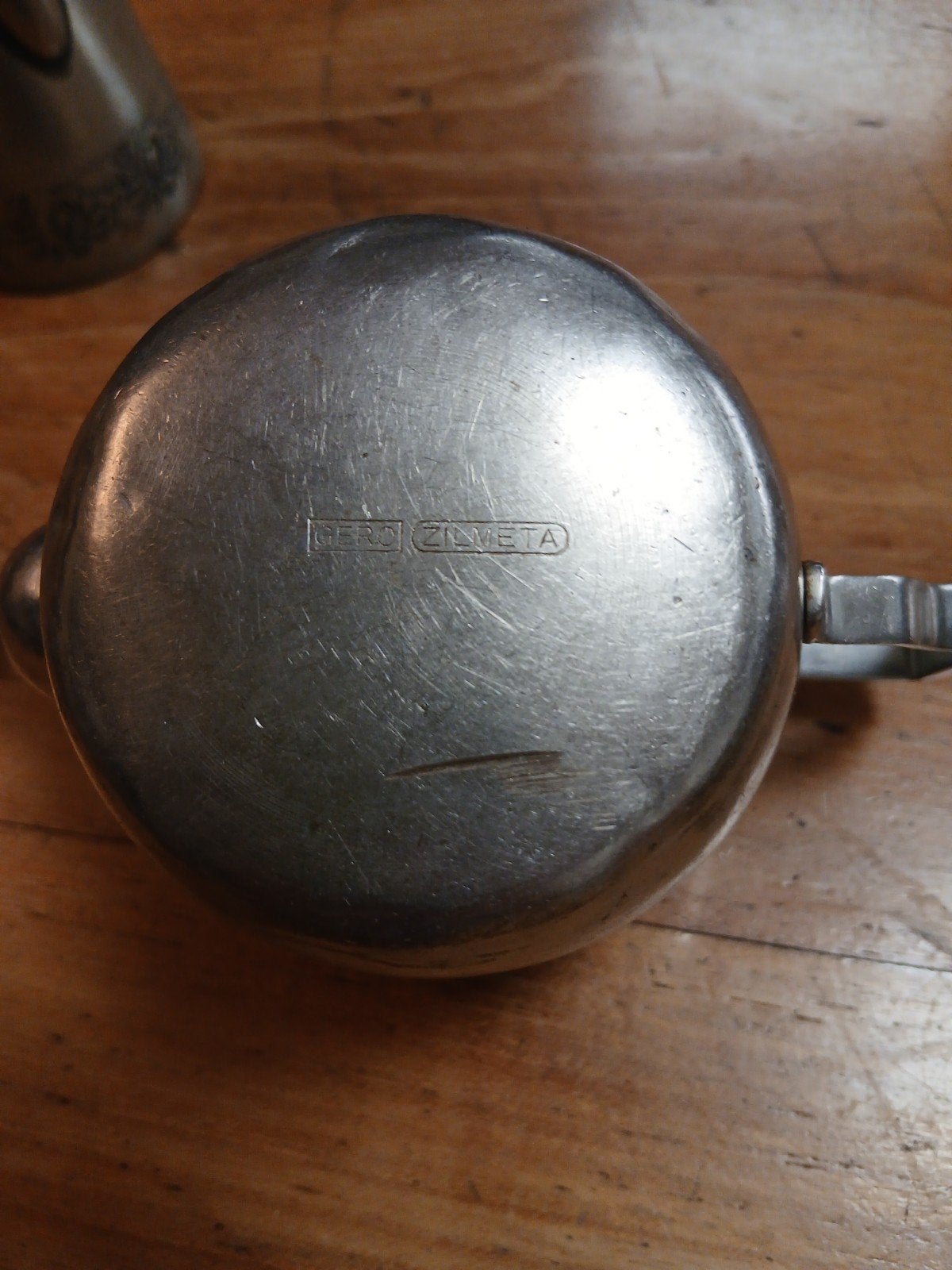 Vintage Gero Zilmeta melkkannetje- 9 cm hoog, Ophalen of Verzenden