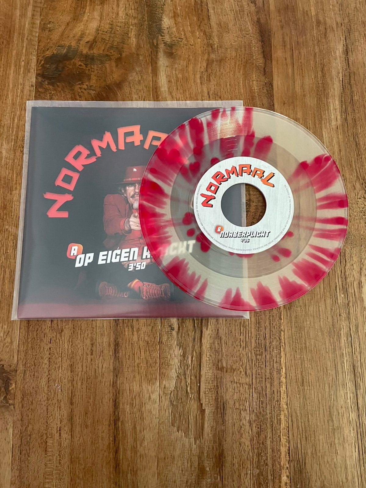 Normaal - Op eigen kracht, Gebruikt, 7 inch, Ophalen of Verzenden, Overige typen