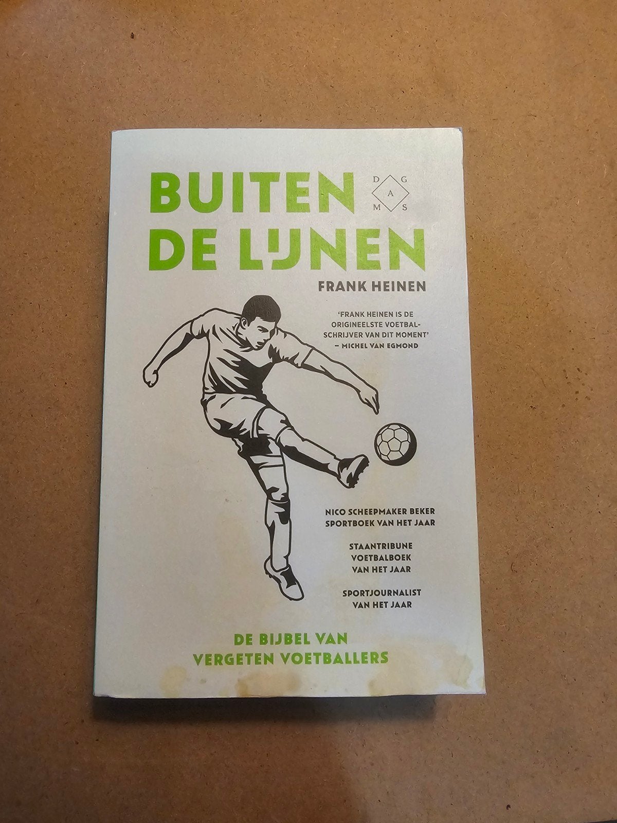 Frank Heinen - Buiten de lijnen, Boeken, Ophalen of Verzenden, Zo goed als nieuw, Frank Heinen