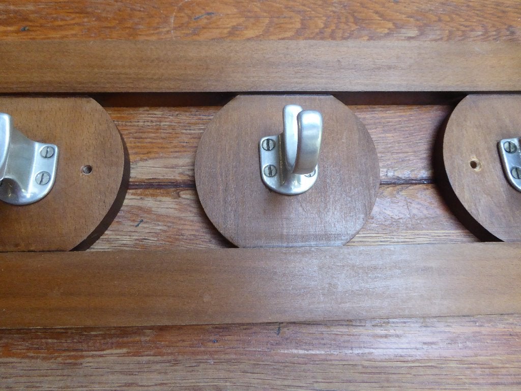 Art deco houten kapstok, Antiek en Kunst, Ophalen of Verzenden
