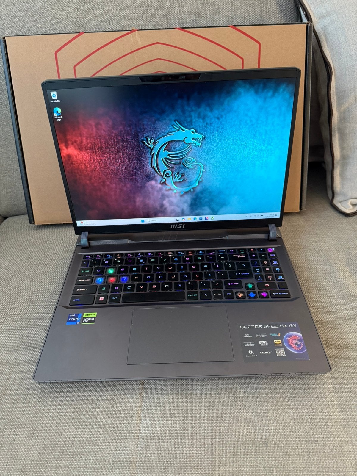 MSI Gaming Laptop | 4080 | 32GB | Super Fast, Ophalen of Verzenden, Zo goed als nieuw, Gaming, 4 Ghz of meer