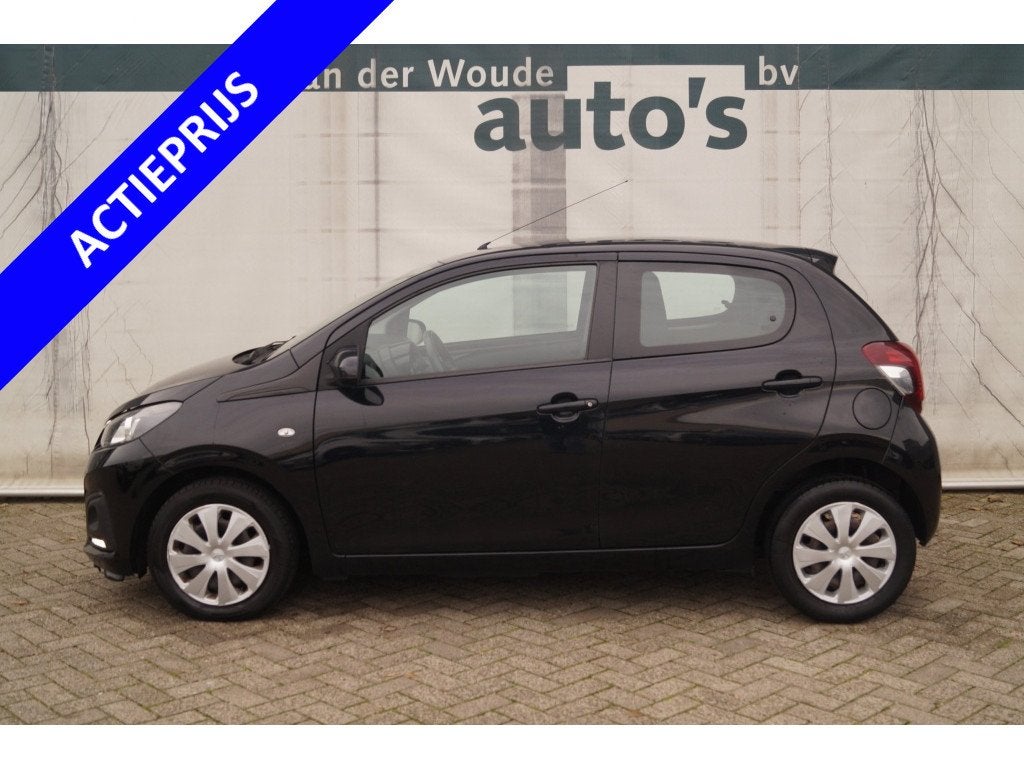 Peugeot 108 1.0 e-VTi Active Pack Premium 5-drs -AIRCO-, Voorwielaandrijving, Stof, Gebruikt, 4 stoelen