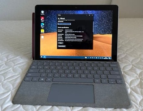Microsoft Surface Go | 8GB/128GB | Pen, Toetsenbord & SD, Computers en Software, Windows Tablets, Ophalen of Verzenden, Gebruikt