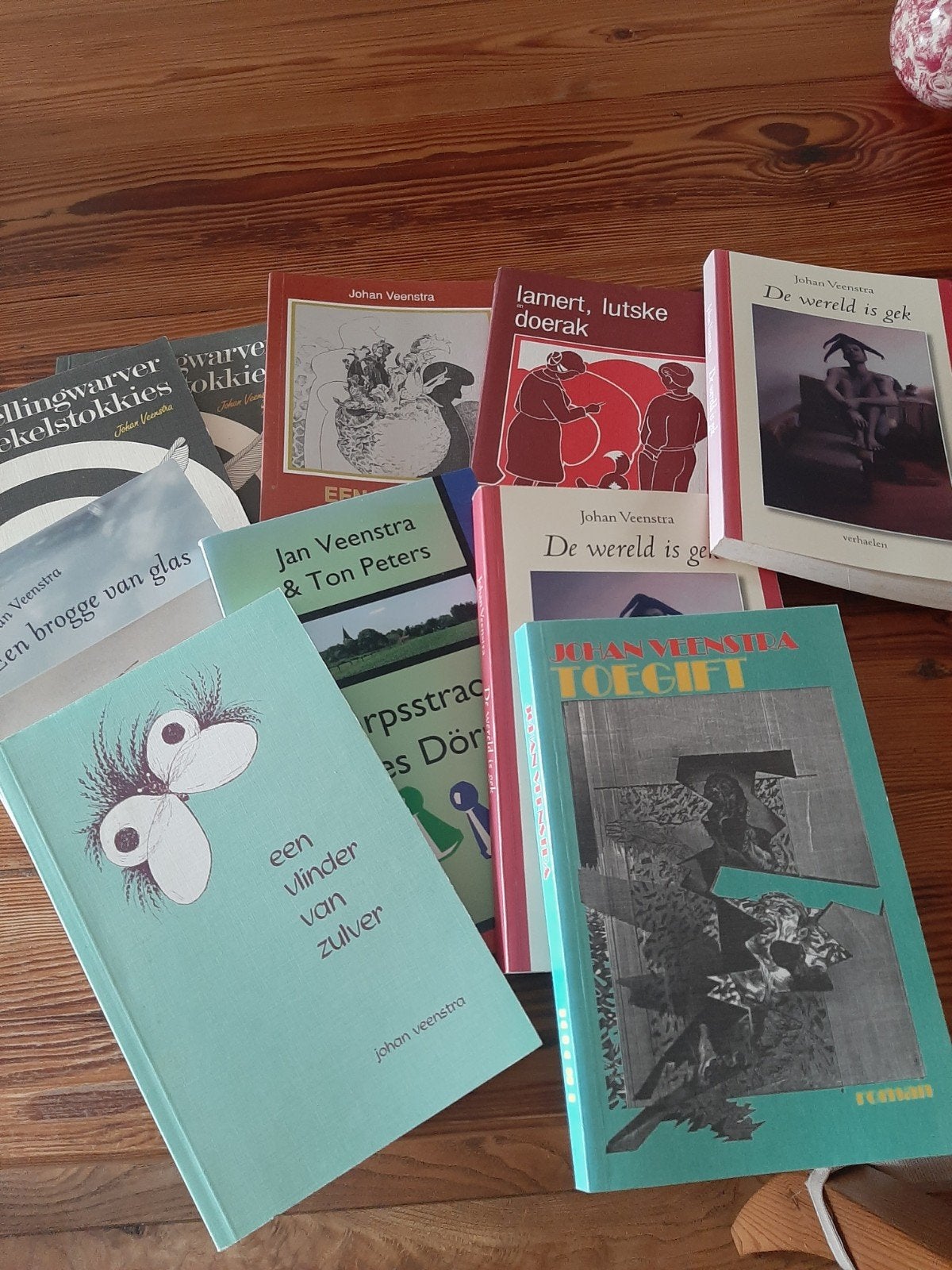 Boeken Johan Feenstra 10 stuks, Ophalen, Zo goed als nieuw, Johan Feenstra, Nederland