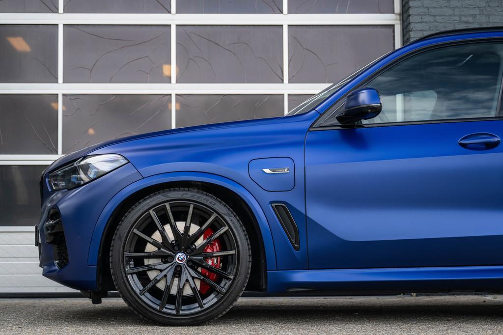 BMW X5 xDrive45e High Executive M Sport, M Stoelen, Suround, Automaat, Gebruikt, Blauw, Leder