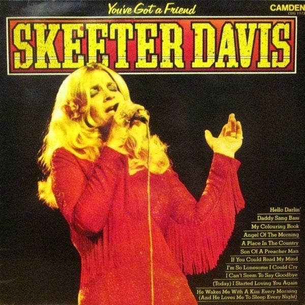 LP - Skeeter Davis ‎– You've Got A Friend, LP, Gebruikt, Ophalen of Verzenden, 12 inch