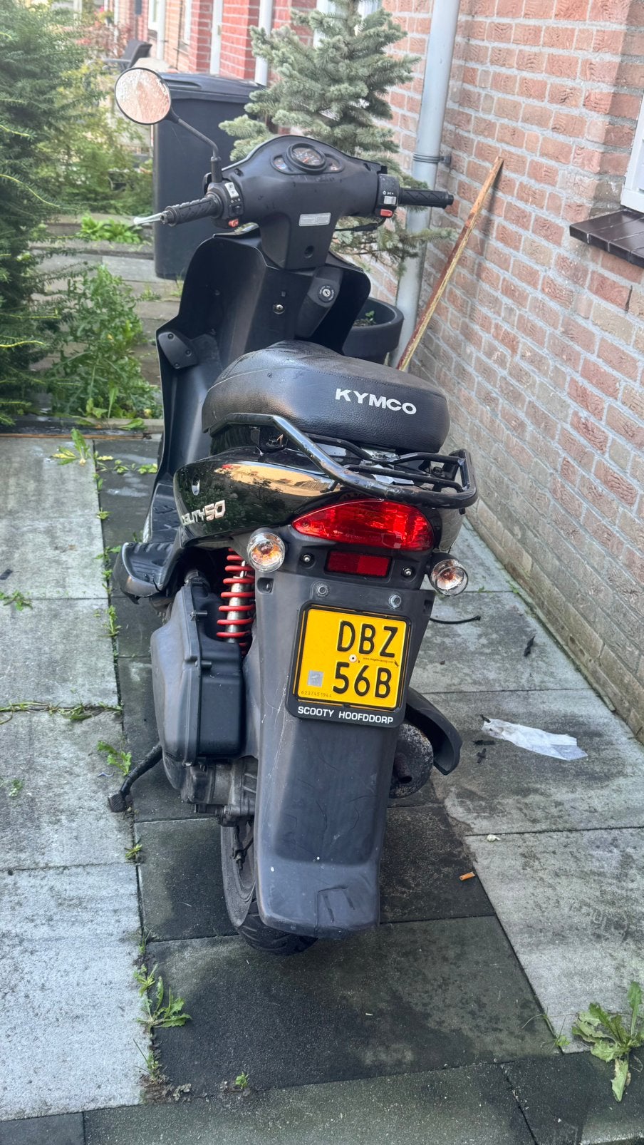 Kymco Agility 50 2014 17.355km DBZ-56-B Nette staat, Ophalen, Gebruikt, Maximaal 45 km/u, Agility