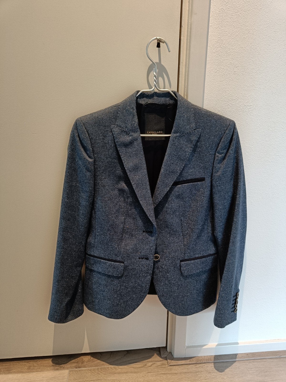 Cavallaro Napoli dames blazer, Kleding | Dames, Ophalen of Verzenden, Zo goed als nieuw, Maat 38/40 (M), Blauw