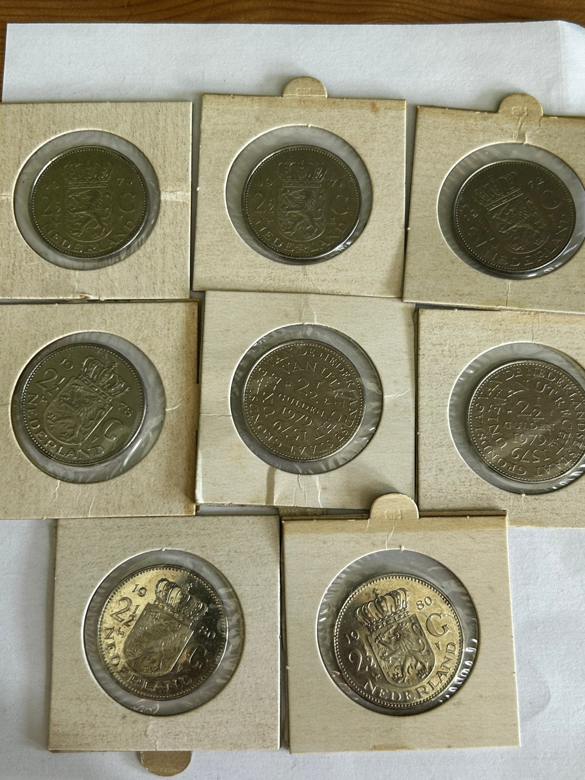 8x Rijksdaalder Juliana incl. Unie van Utrecht, Ophalen of Verzenden, Koningin Juliana, 2½ gulden