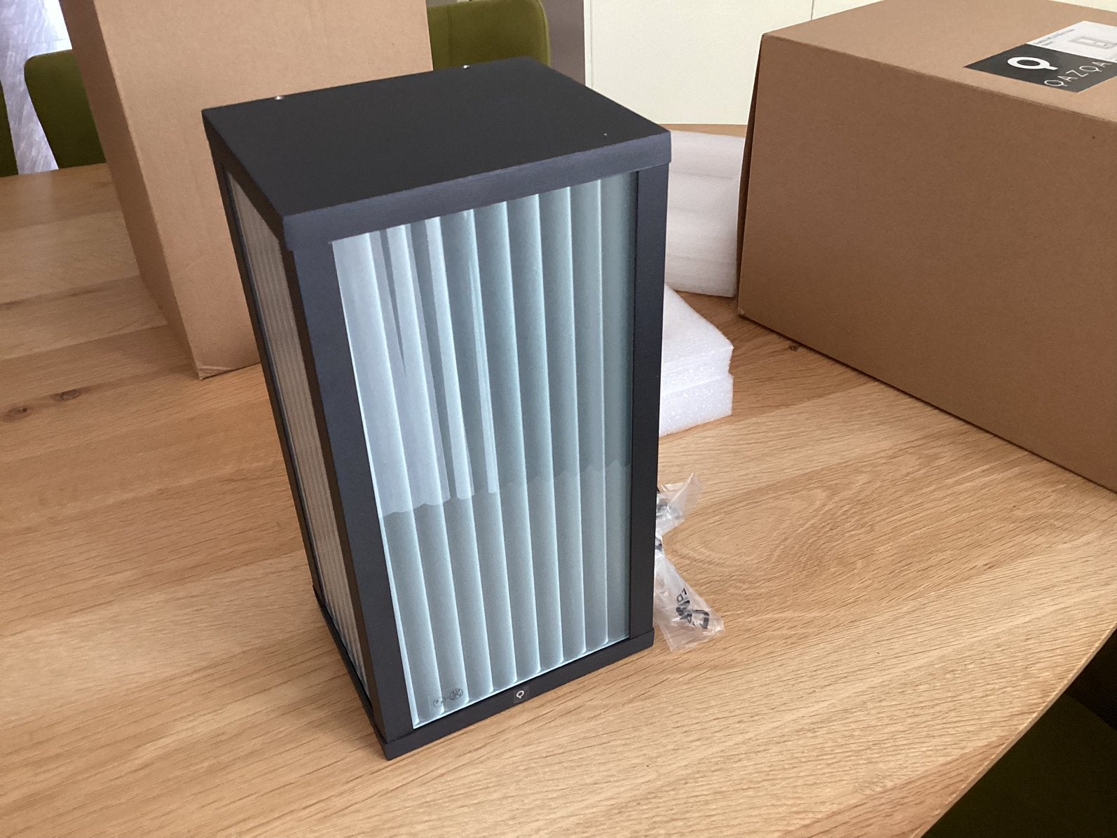 buitenlamp 2 stuks nieuw mat zwart, Minder dan 50 watt, Wandlamp, Ophalen of Verzenden, Rvs