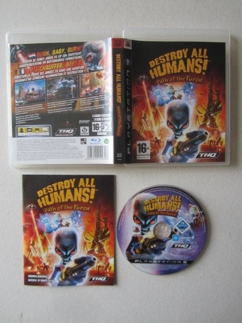 PS3 * Destroy all humans * Playstation 3, Spelcomputers en Games, Avontuur en Actie, Vanaf 18 jaar, 1 speler, Nieuw