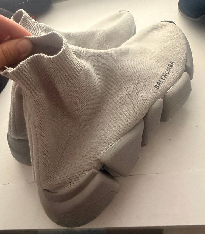 Balenciaga Speed Trainer Sneakers maat 42, Ophalen of Verzenden, Sneakers of Gympen, Grijs, Gedragen