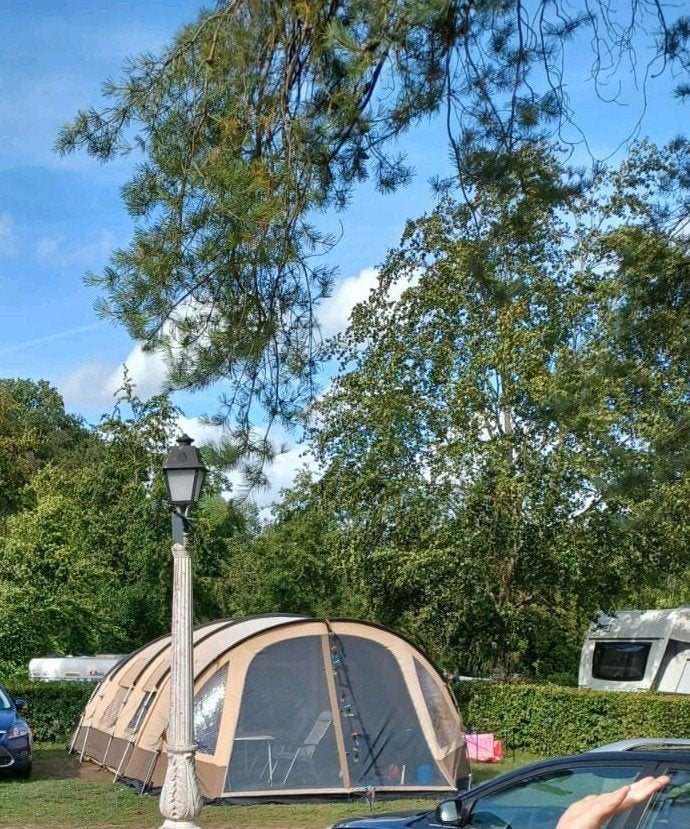Bardani Paradise Beach 460 RSC, Caravans en Kamperen, Ophalen, Zo goed als nieuw, Tot en met 6