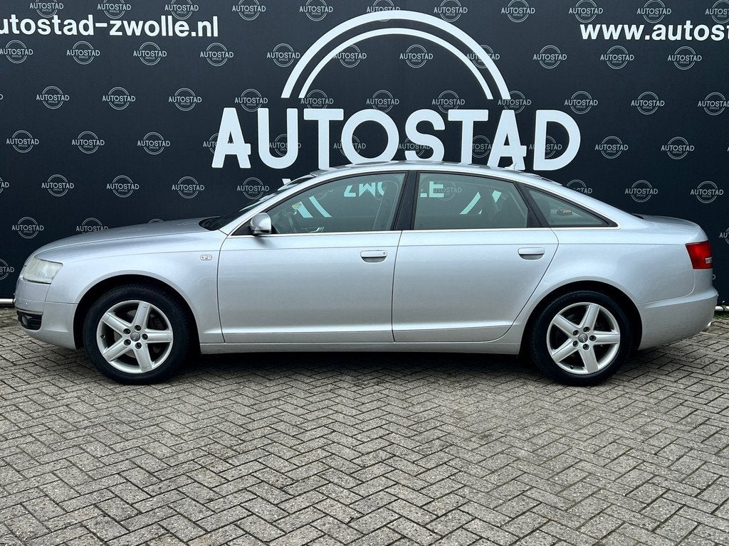 Audi A6 Limousine 2.8 FSI Pro Line Automaat/Youngtimer/NL-Au, Auto's, Audi, Stof, 2773 cc, Automatische klimaatregeling, Bedrijf