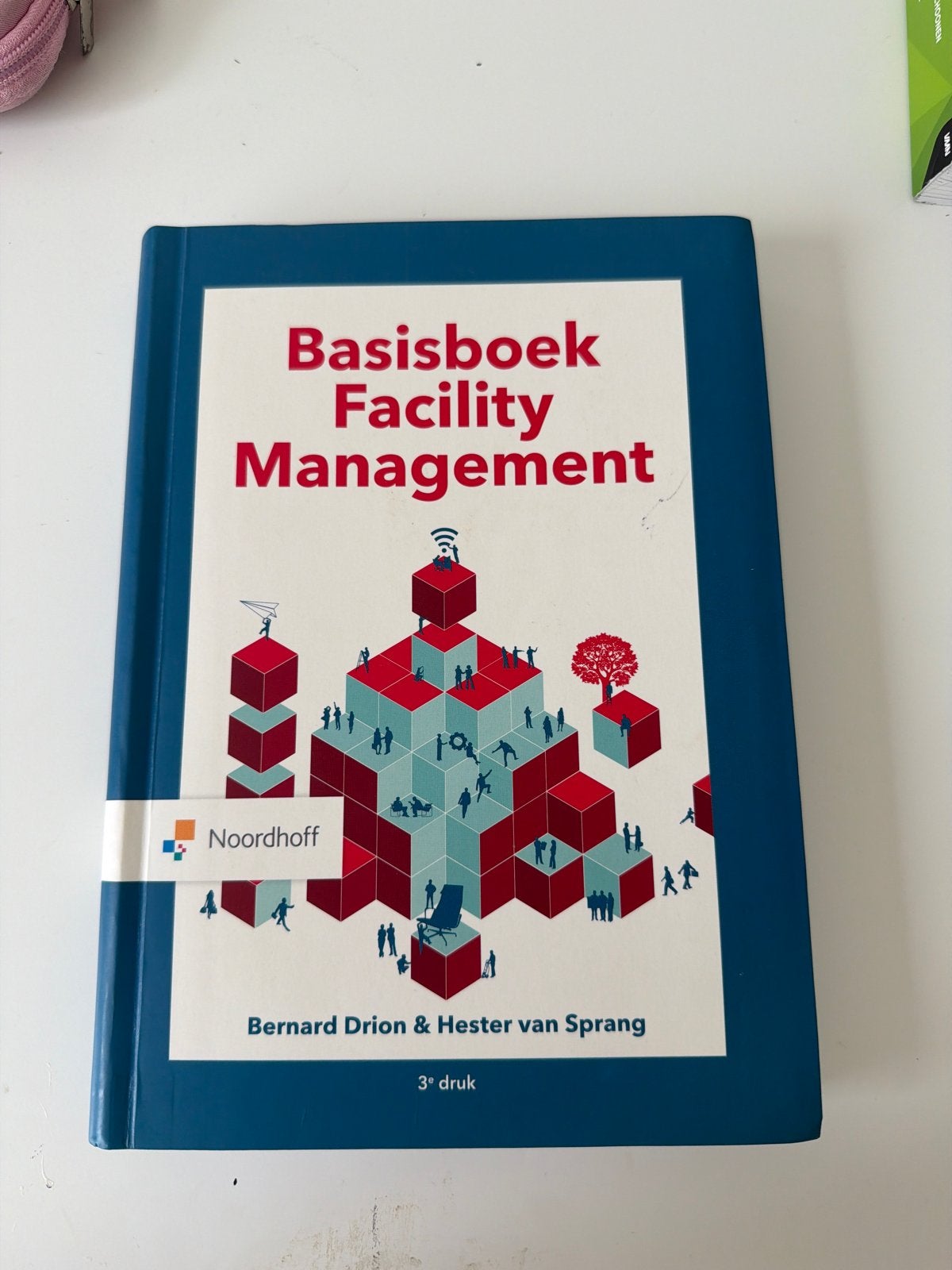 Basisboek Facility Management - Bernard Drion & Hester van S, Ophalen of Verzenden, Gamma, Zo goed als nieuw, HBO