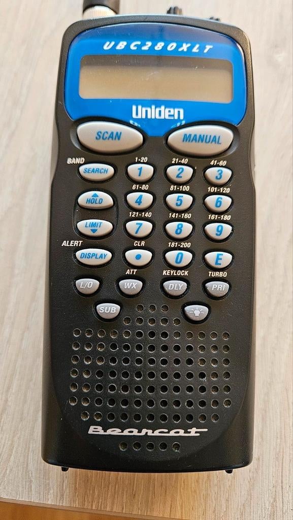 Uniden Bearcat UBC280XLT Scanner - Zo goed als nieuw, Telecommunicatie, Portofoons en Walkie-talkies, Ophalen, Zo goed als nieuw