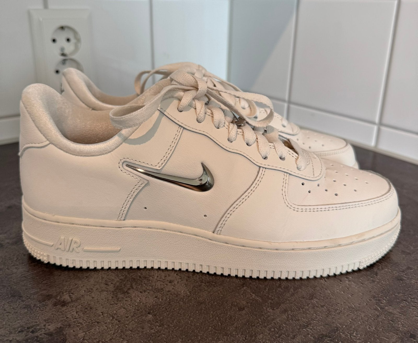 Nike Air Force 1 ‘07 maat 41, Wit, Ophalen of Verzenden, Sneakers of Gympen, Zo goed als nieuw