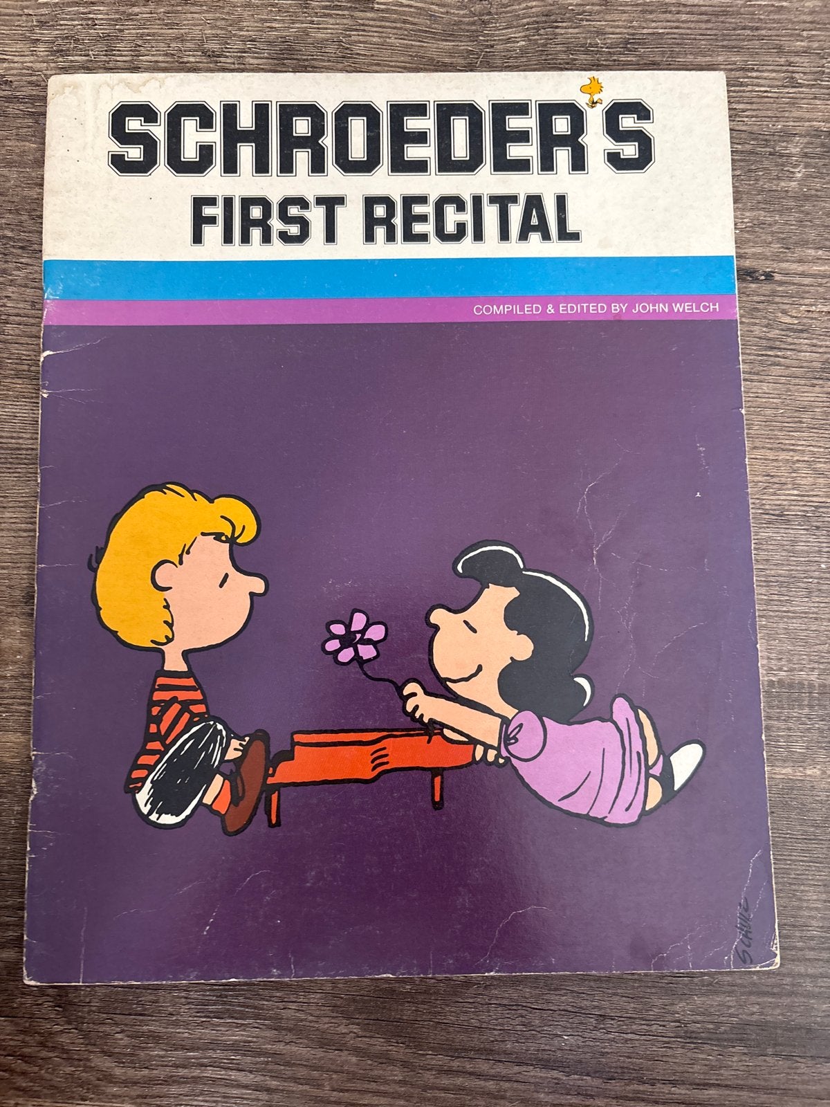Schroeder's First Recital - Peanuts Pianoboek, Gebruikt, Klassiek, Ophalen of Verzenden, Thema