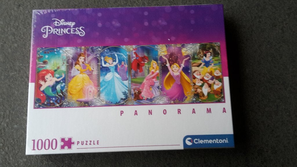 Walt Disney Princess Panorama puzzel 1000 stukjes nieuw, Ophalen of Verzenden, 500 t/m 1500 stukjes, Nieuw