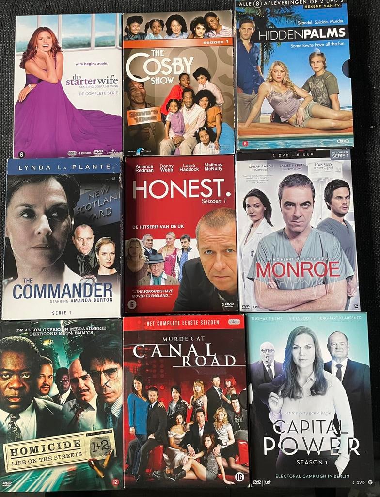 Diverse TV series (Delen en seizoenen), Cd's en Dvd's, Dvd's | Tv en Series, Alle leeftijden, Ophalen of Verzenden, Zo goed als nieuw