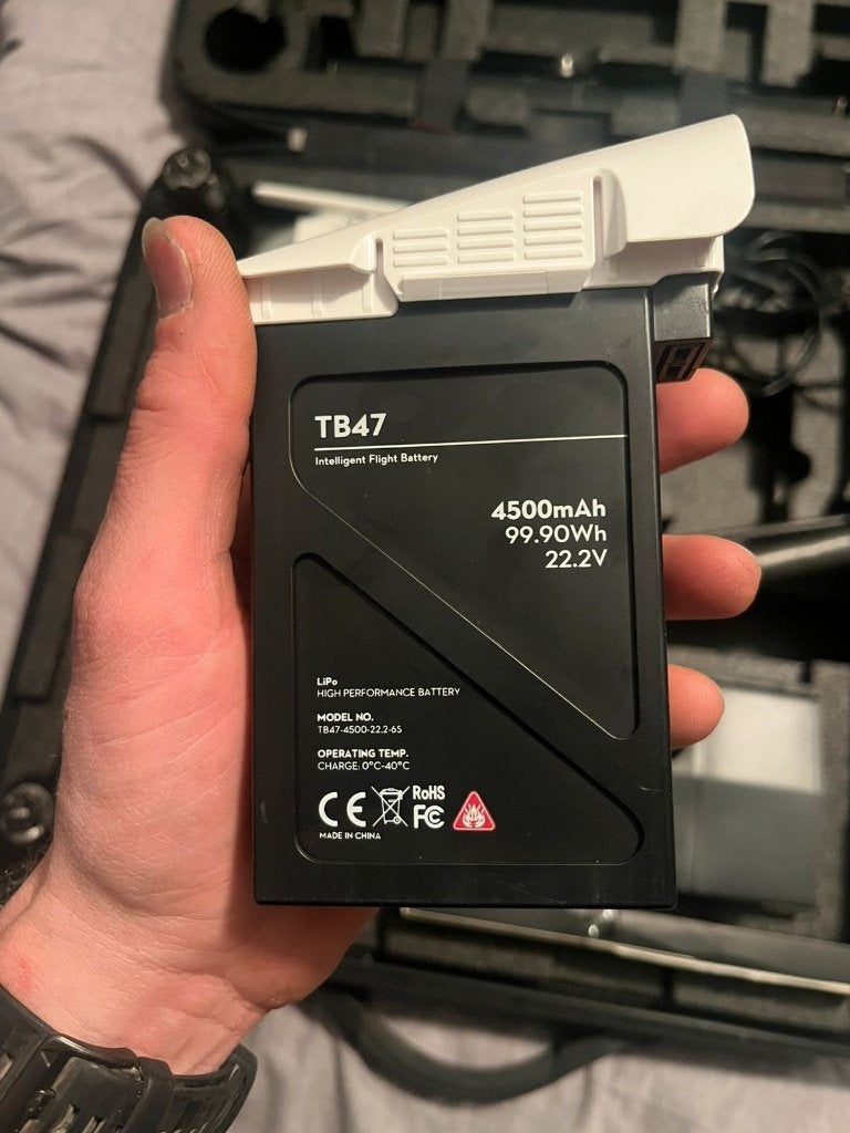 DJI inspire 1 flight batterij TB 47, Hobby en Vrije tijd, Modelbouw | Radiografisch | Helikopters en Quadcopters, Ophalen of Verzenden