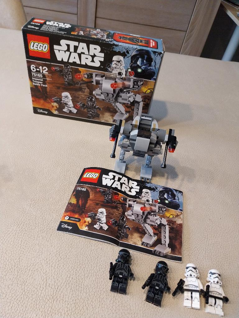 lego star wars 75165 Imperial Trooper Battle Pack, BrickHeadz, Lego, Ophalen of Verzenden, Zo goed als nieuw