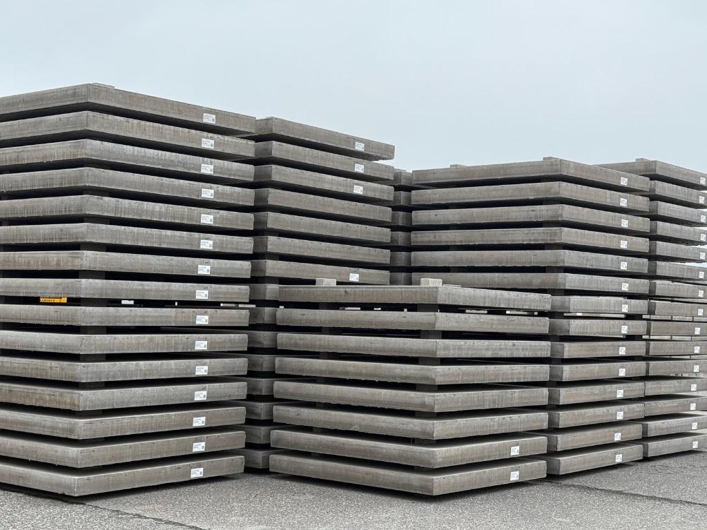 Betonplaten, Industrieplaten, Stelconplaten ( A & B-keus ), Ophalen, Overige typen, Nieuw, 10 m² of meer