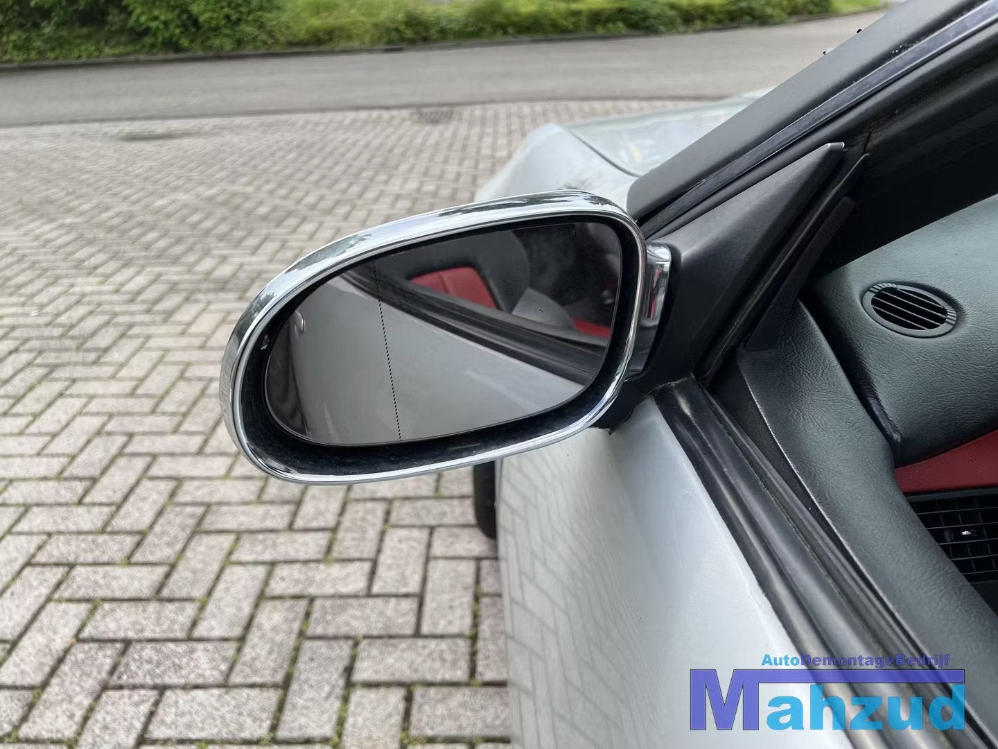 MERCEDES SLK R170 chrome links met knipperlicht spiegel 1996, Gebruikt, Mercedes-Benz AG, Mercedes-Benz, Ophalen of Verzenden