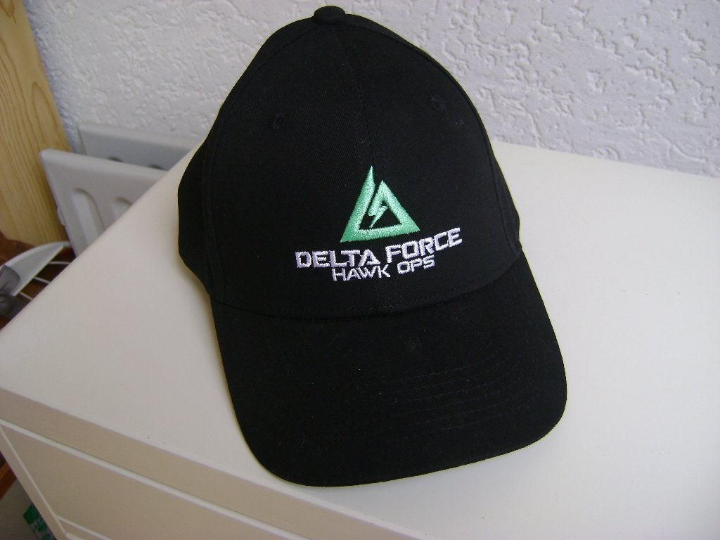 zwarte kinder pet met delta force erop mt 158/164, 158 t/m 164, Jongen of Meisje, Ophalen of Verzenden, Delta force