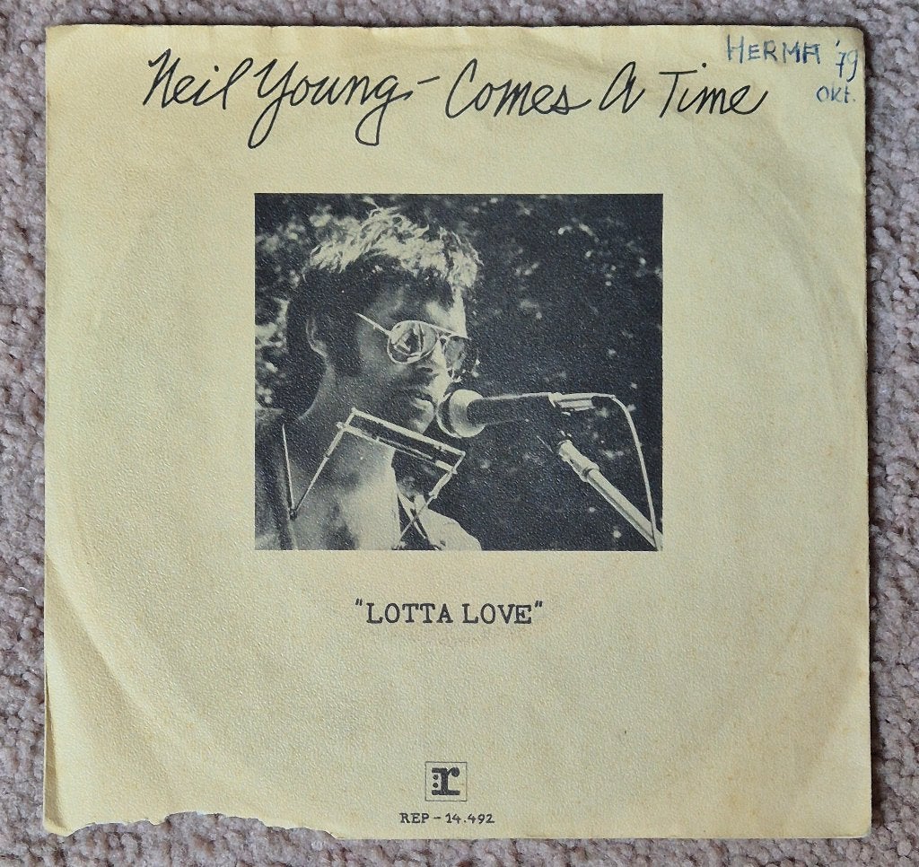 Neil Young – Comes A Time, Cd's en Dvd's, Vinyl Singles, Zo goed als nieuw, Pop, 7 inch, Ophalen of Verzenden