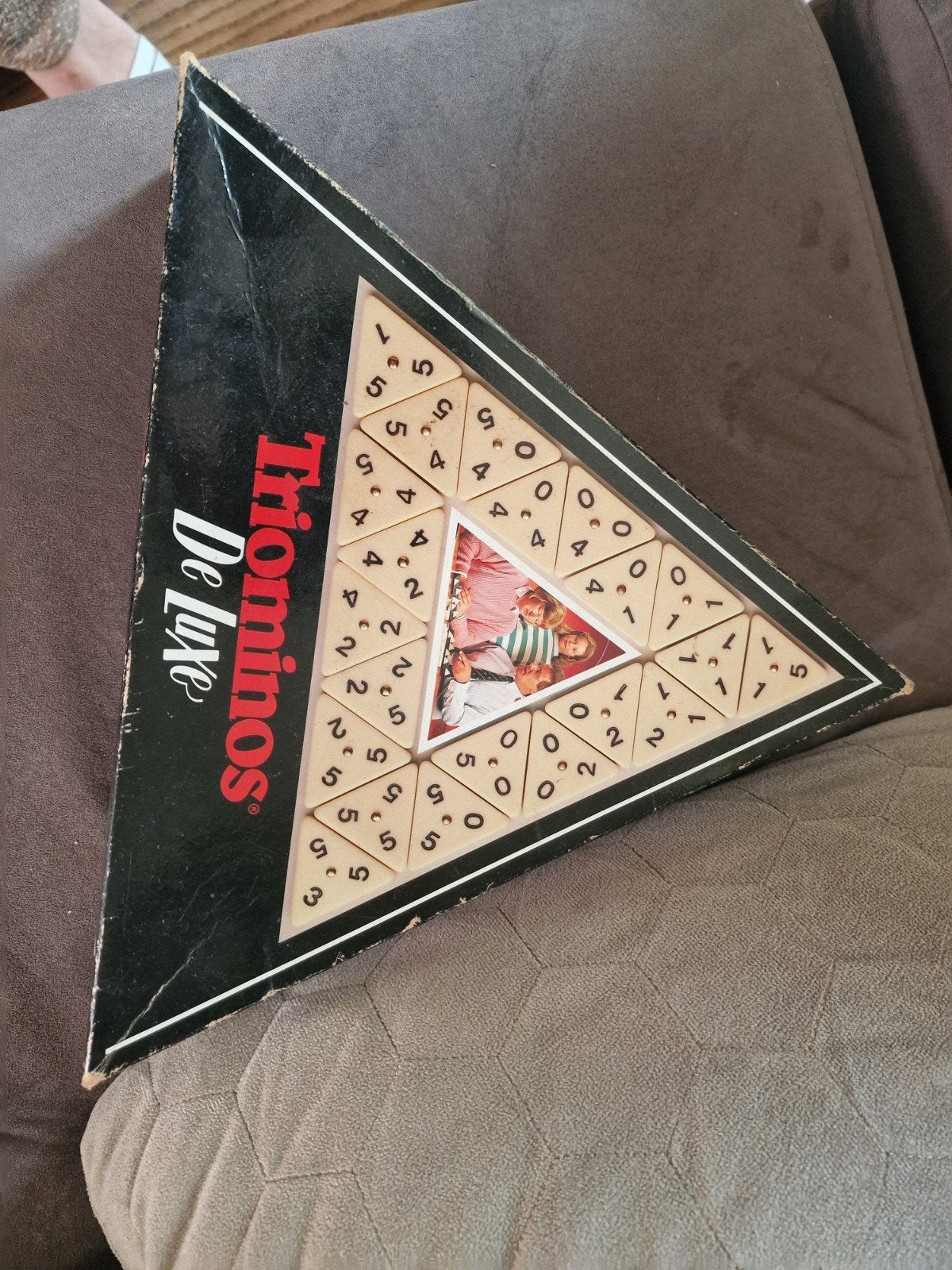 Triominos De Luxe. Goliath, Drie of vier spelers, Ophalen of Verzenden, Zo goed als nieuw, Goliath
