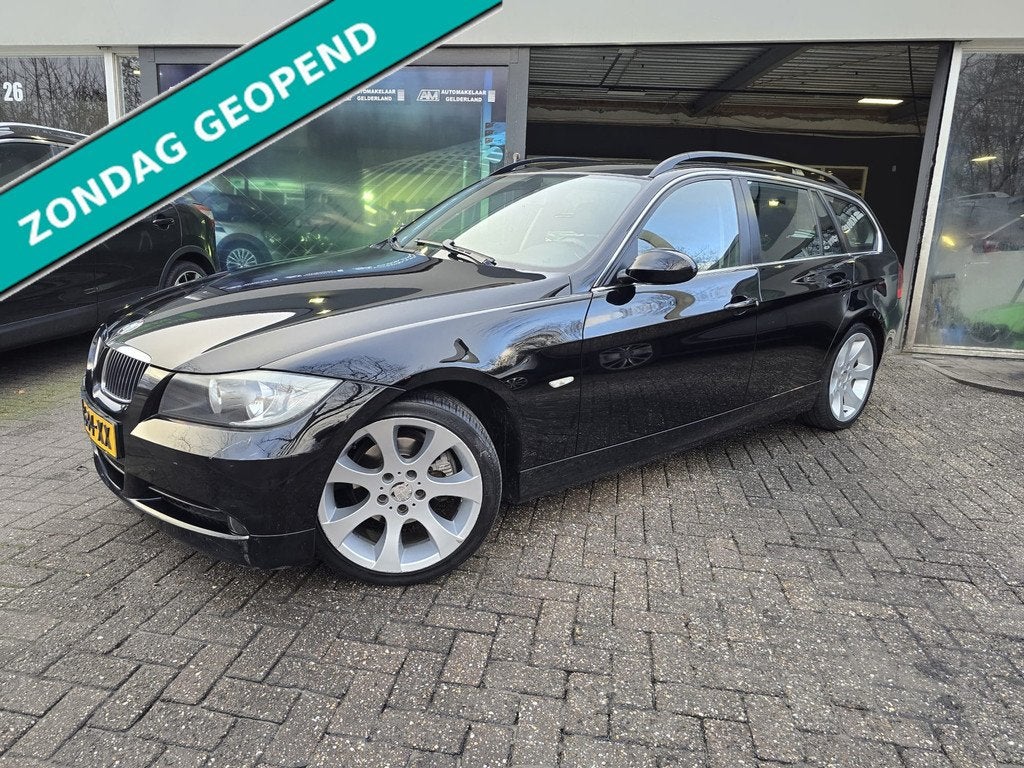 BMW 3-serie Touring 325i Dynamic Executive | NIEUWE APK | PA, Auto's, Automaat, Achterwielaandrijving, Gebruikt, Zwart