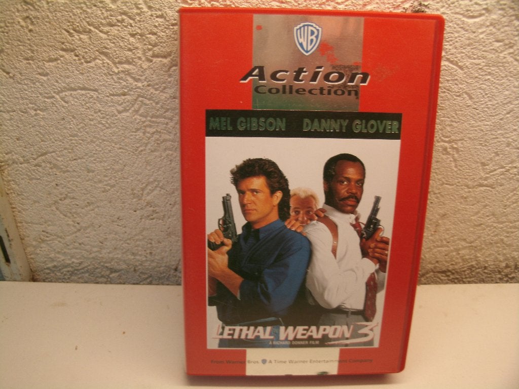 vhs 77b lethal weapon 3, Cd's en Dvd's, VHS | Film, Alle leeftijden, Ophalen of Verzenden, Zo goed als nieuw, Actie en Avontuur