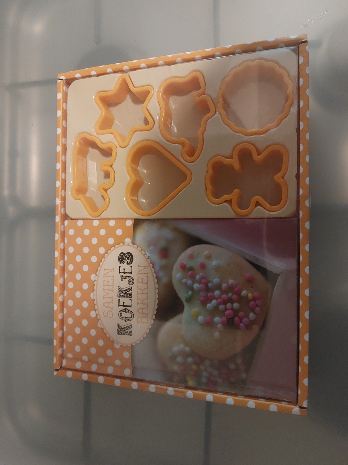 Samen Koekjes Bakken, Ophalen of Verzenden, Taarten of Cupcakes, Bakvorm