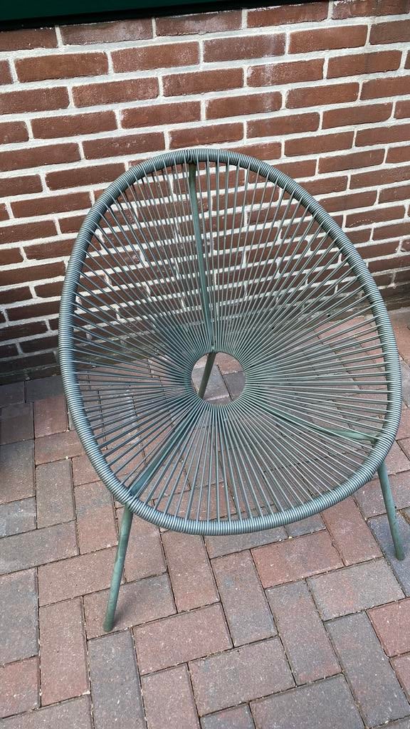 Gezocht groene tuinstoel, Ophalen, Zo goed als nieuw, Kunststof