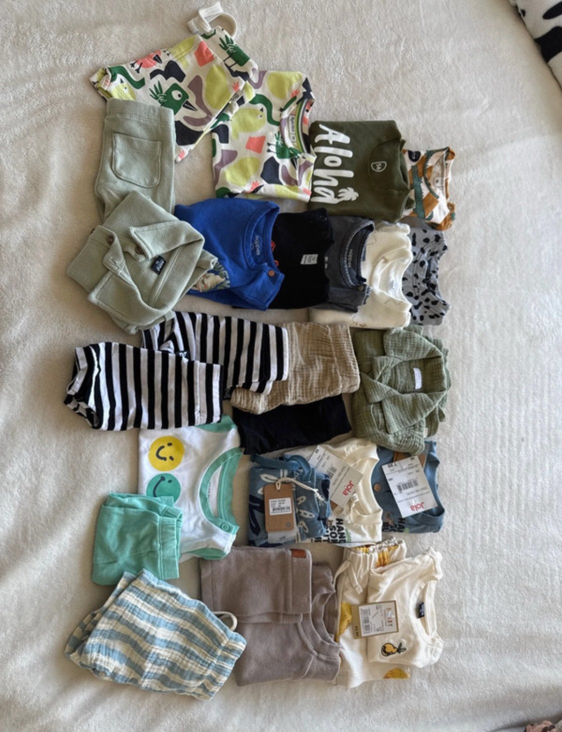 Zomer baby jongens pakket maat 50/56, Ophalen of Verzenden, Zo goed als nieuw, Maat 50