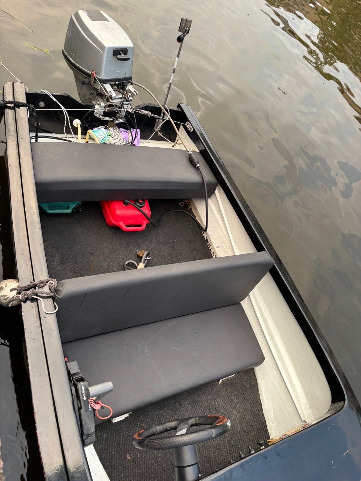 Speedboot netjes onderhouden 15 pk honda moter, Motoren, Ophalen, Zo goed als nieuw