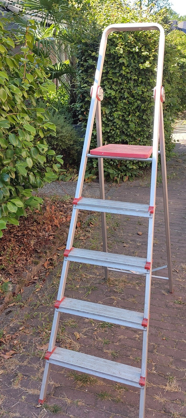 Huishoudtrap, Ophalen, Gebruikt, Trap, Opvouwbaar of Inschuifbaar