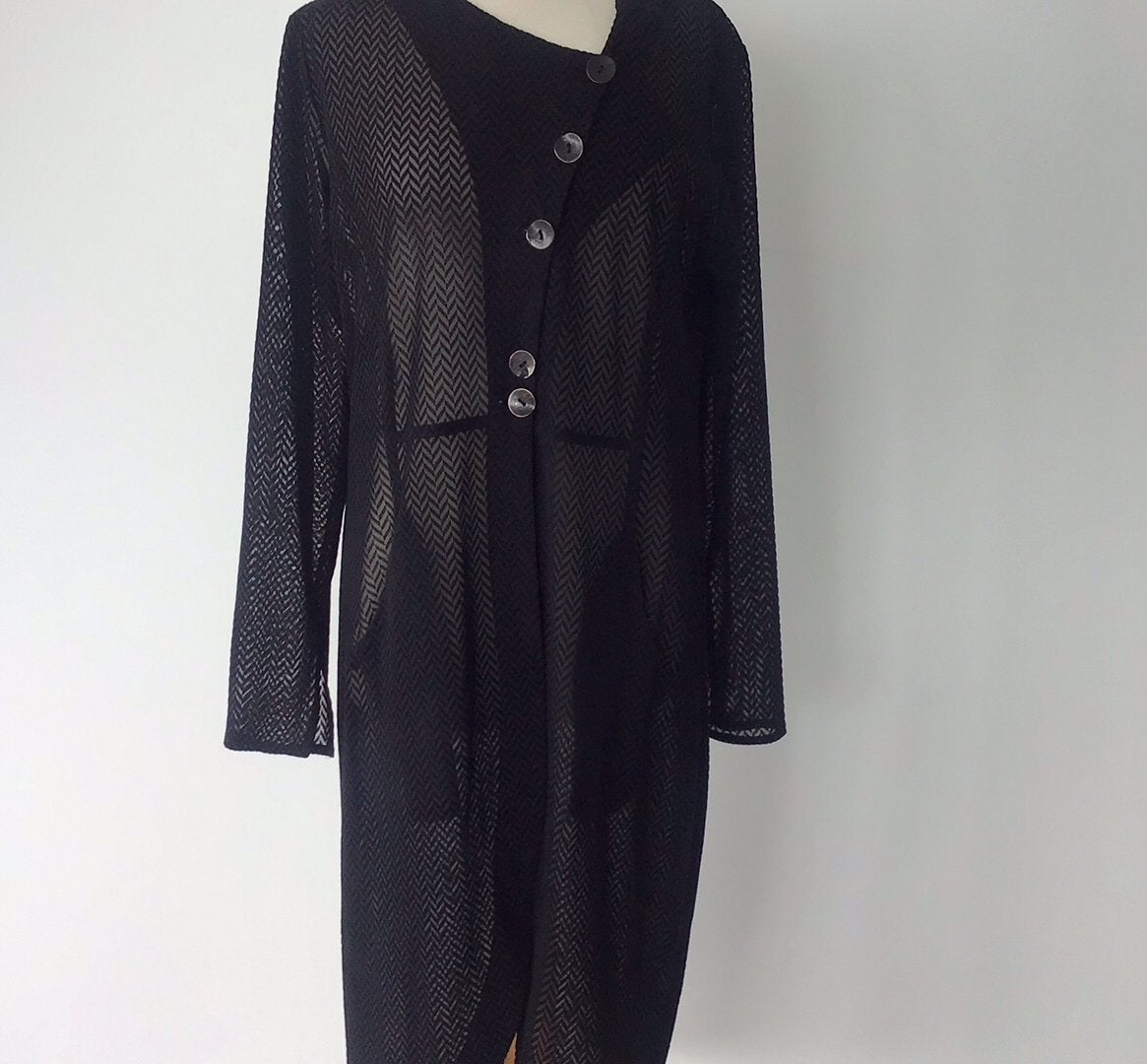 Zwart vest jas van Elsewhere maat M, Maat 38/40 (M), Elsewhere, Zwart, Ophalen of Verzenden
